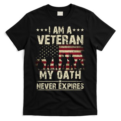 I Am A Veteran My Oath Never Expires T-Shirt