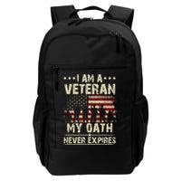I Am A Veteran My Oath Never Expires Backpack