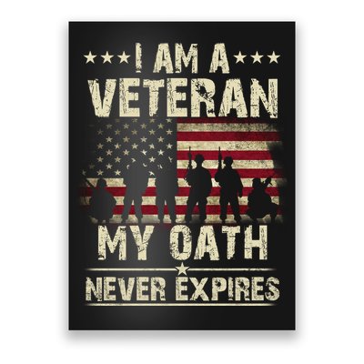 I Am A Veteran My Oath Never Expires Poster