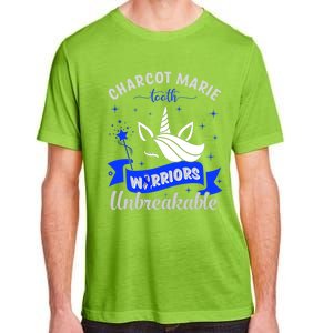 I Am A Psoriasis Warrior Unbreakable Cmt Awareness Unicorn Gift Adult ChromaSoft Performance T-Shirt