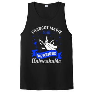 I Am A Psoriasis Warrior Unbreakable Cmt Awareness Unicorn Gift PosiCharge Competitor Tank