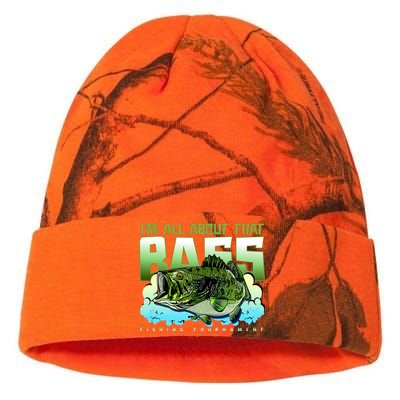 I Am All About That Bass Fishing Kati Licensed 12" Camo Beanie