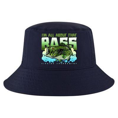 I Am All About That Bass Fishing Cool Comfort Performance Bucket Hat