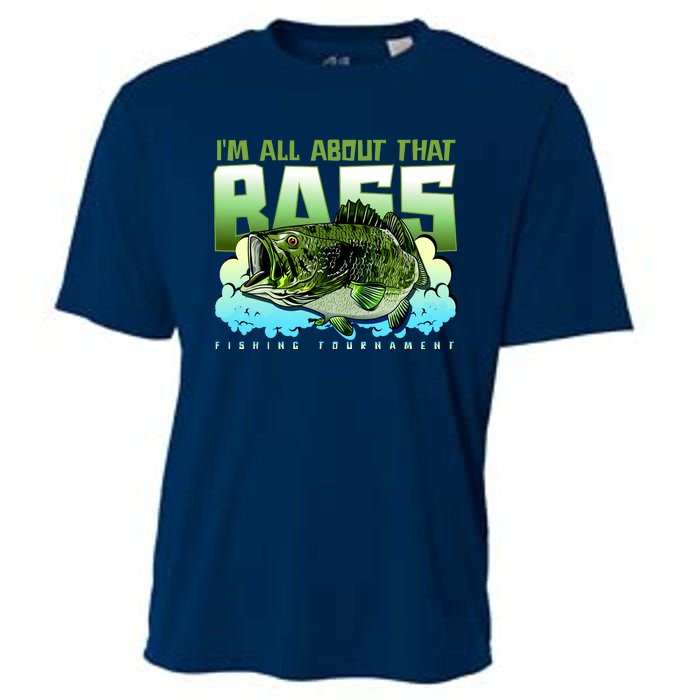 I Am All About That Bass Fishing Cooling Performance Crew T-Shirt