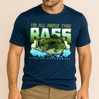 I Am All About That Bass Fishing Cooling Performance Crew T-Shirt