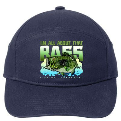 I Am All About That Bass Fishing 7-Panel Snapback Hat