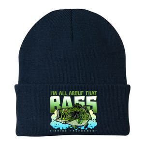 I Am All About That Bass Fishing Knit Cap Winter Beanie