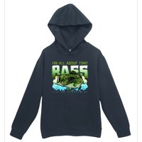 I Am All About That Bass Fishing Urban Pullover Hoodie