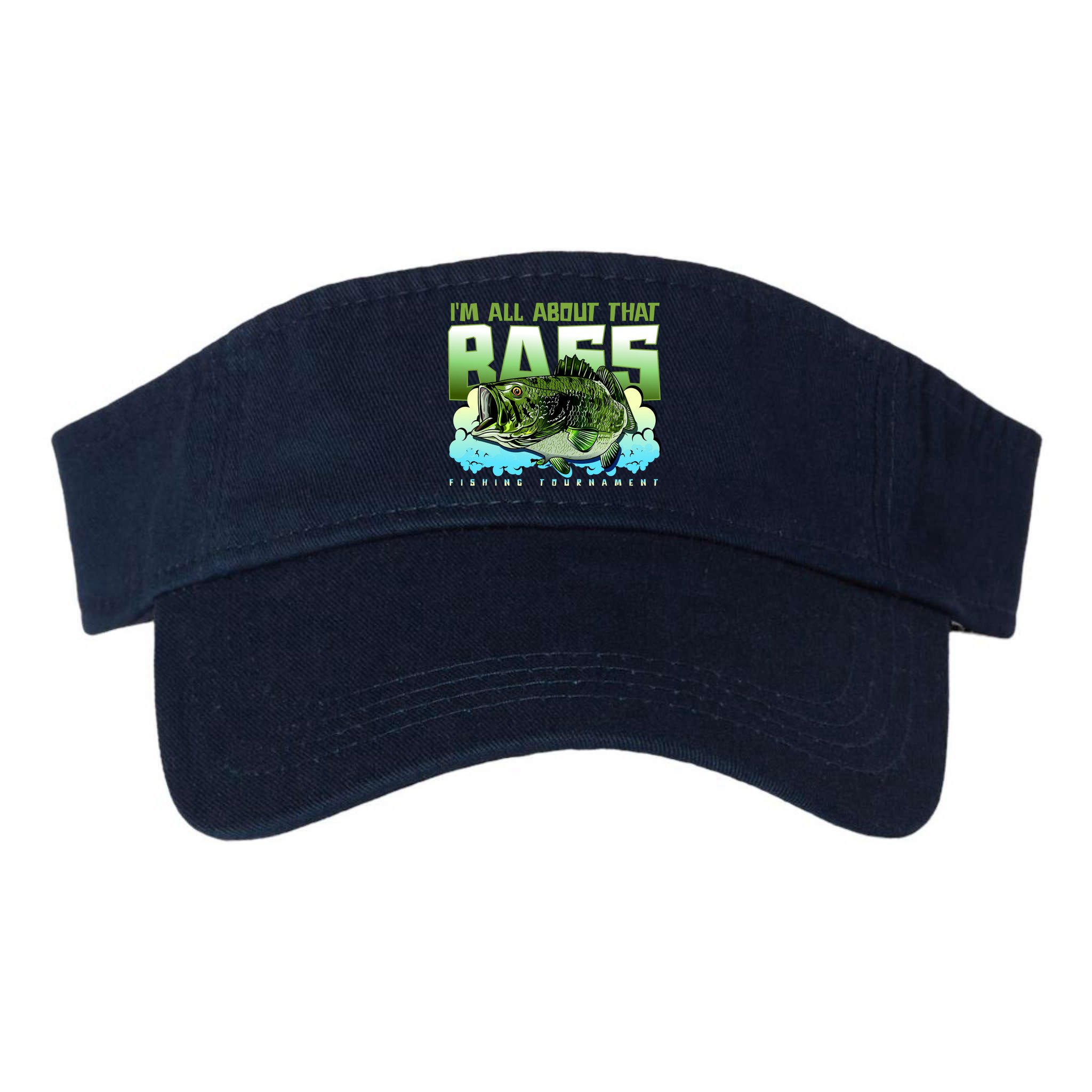 I Am All About That Bass Fishing Visor