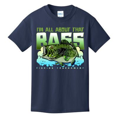 I Am All About That Bass Fishing Kids T-Shirt