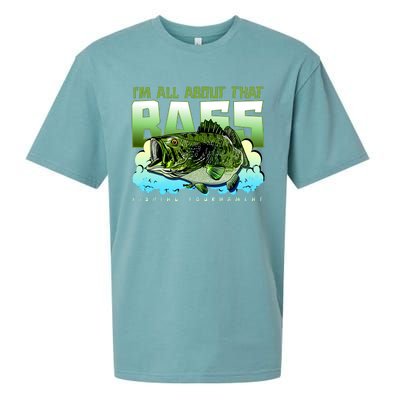 I Am All About That Bass Fishing Sueded Cloud Jersey T-Shirt