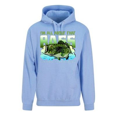 I Am All About That Bass Fishing Unisex Surf Hoodie