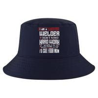 I Am A Welder I Dont Mind Hard Work Welding Metal Worker Cool Comfort Performance Bucket Hat