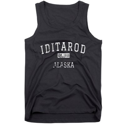 Iditarod Alaska Ak Vintage Tank Top