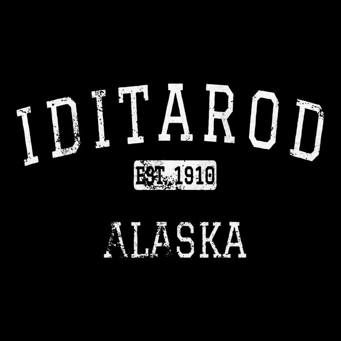 Iditarod Alaska Ak Vintage Kids T-Shirt