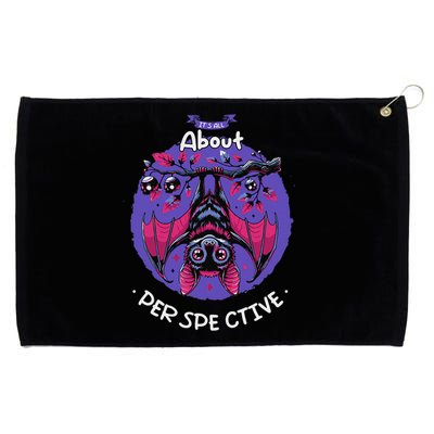 ItS All About Perspective Halloween Grommeted Golf Towel