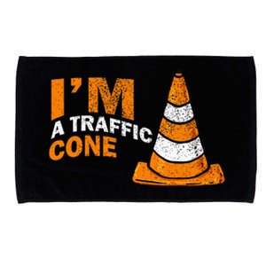 I Am A Traffic Cone Halloween Costume IM Lazy Easy Microfiber Hand Towel