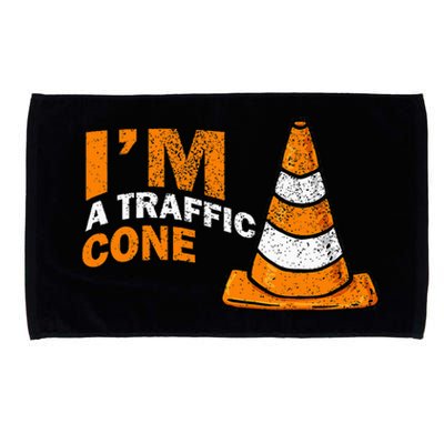 I Am A Traffic Cone Halloween Costume IM Lazy Easy Microfiber Hand Towel