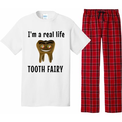 I Am A Real Life Tooth Fairy (D0100980A) Funny Gift Pajama Set