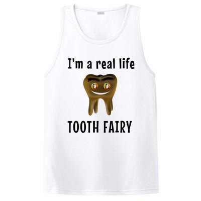 I Am A Real Life Tooth Fairy (D0100980A) Funny Gift PosiCharge Competitor Tank