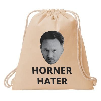 I Am A Hardcore Christian Front Horner Hater Back Drawstring Bag