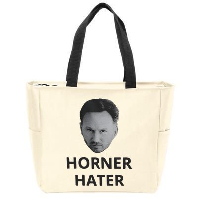 I Am A Hardcore Christian Front Horner Hater Back Zip Tote Bag