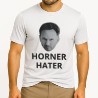 I Am A Hardcore Christian Front Horner Hater Back Performance Shirt