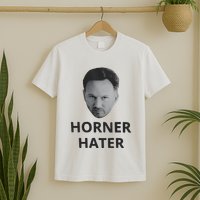 I Am A Hardcore Christian Front Horner Hater Back T-Shirt