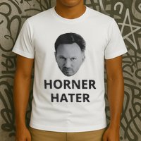 I Am A Hardcore Christian Front Horner Hater Back T-Shirt
