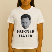 I Am A Hardcore Christian Front Horner Hater Back T-Shirt