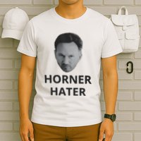 I Am A Hardcore Christian Front Horner Hater Back T-Shirt
