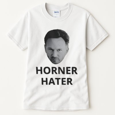 I Am A Hardcore Christian Front Horner Hater Back Tall T-Shirt