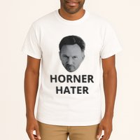 I Am A Hardcore Christian Front Horner Hater Back Tall T-Shirt