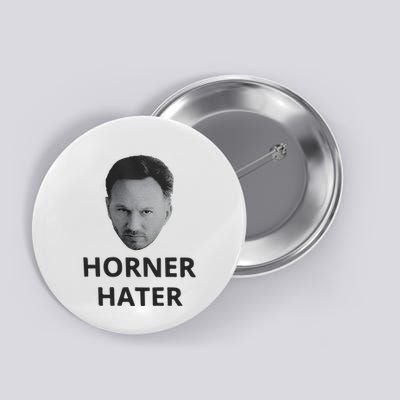 I Am A Hardcore Christian Front Horner Hater Back Button