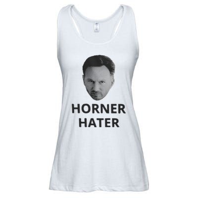 I Am A Hardcore Christian Front Horner Hater Back Ladies Essential Flowy Tank