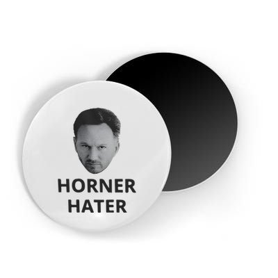 I Am A Hardcore Christian Front Horner Hater Back Magnet