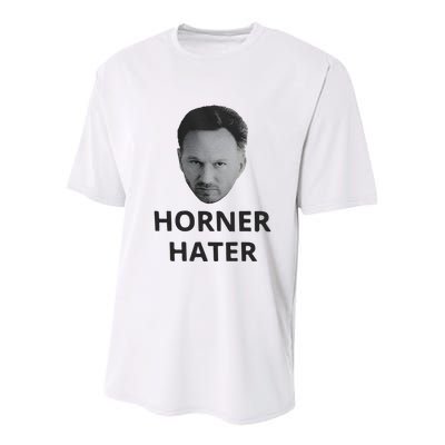 I Am A Hardcore Christian Front Horner Hater Back Youth Performance Sprint T-Shirt
