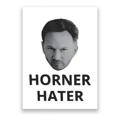 I Am A Hardcore Christian Front Horner Hater Back Poster