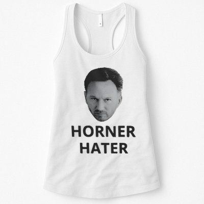 I Am A Hardcore Christian Front Horner Hater Back Womens Tank Top