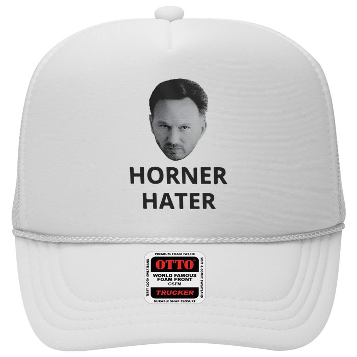 I Am A Hardcore Christian Front Horner Hater Back Trucker Hat