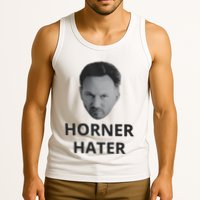 I Am A Hardcore Christian Front Horner Hater Back Tank Top