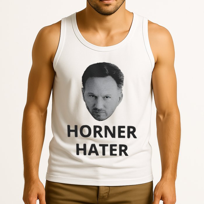 I Am A Hardcore Christian Front Horner Hater Back Tank Top
