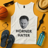 I Am A Hardcore Christian Front Horner Hater Back Tank Top