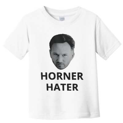 I Am A Hardcore Christian Front Horner Hater Back Toddler T-Shirt