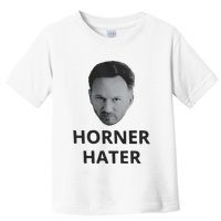 I Am A Hardcore Christian Front Horner Hater Back Toddler T-Shirt
