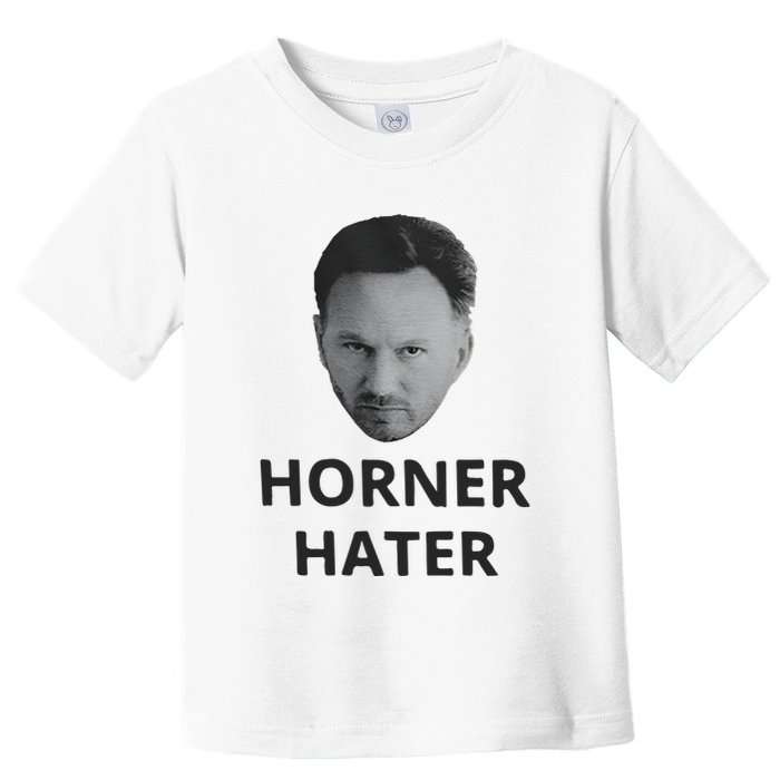 I Am A Hardcore Christian Front Horner Hater Back Toddler T-Shirt