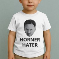 I Am A Hardcore Christian Front Horner Hater Back Toddler T-Shirt