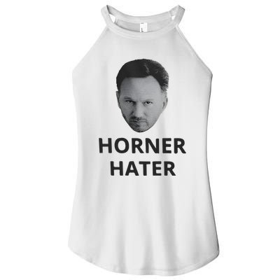 I Am A Hardcore Christian Front Horner Hater Back Women's Perfect Tri Rocker Tank