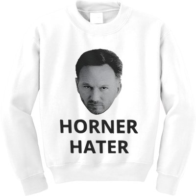 I Am A Hardcore Christian Front Horner Hater Back Kids Sweatshirt