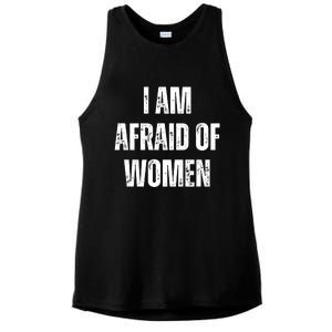 I Am Afraid Of Ladies PosiCharge Tri-Blend Wicking Tank